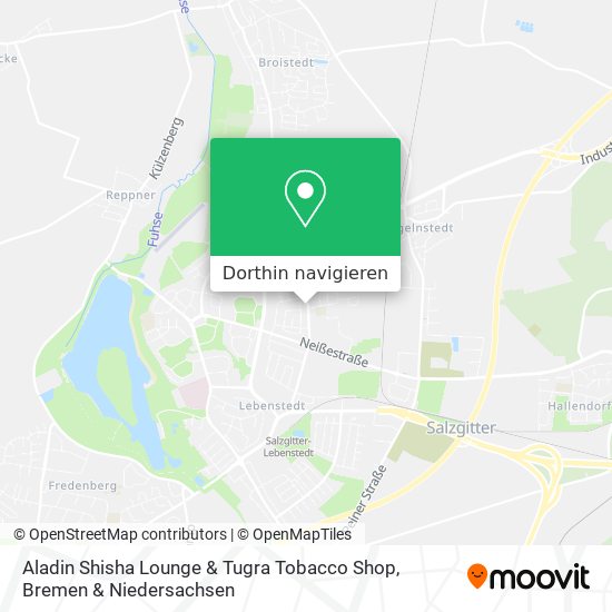Aladin Shisha Lounge & Tugra Tobacco Shop Karte