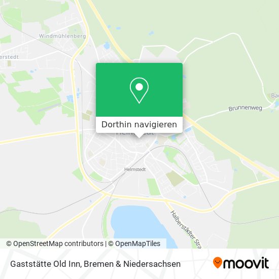 Gaststätte Old Inn Karte