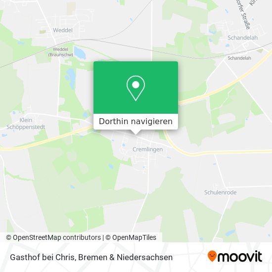 Gasthof bei Chris Karte