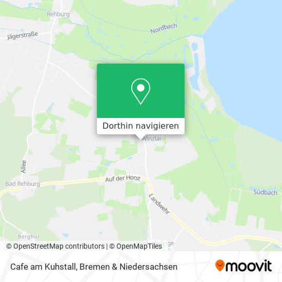 Cafe am Kuhstall Karte