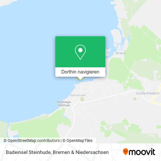 Badeinsel Steinhude Karte