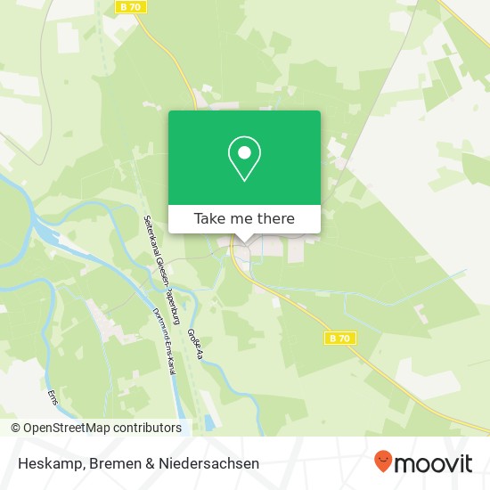 Heskamp, Bramscher Straße 29 Bramsche, 49811 Lingen (Ems) Karte