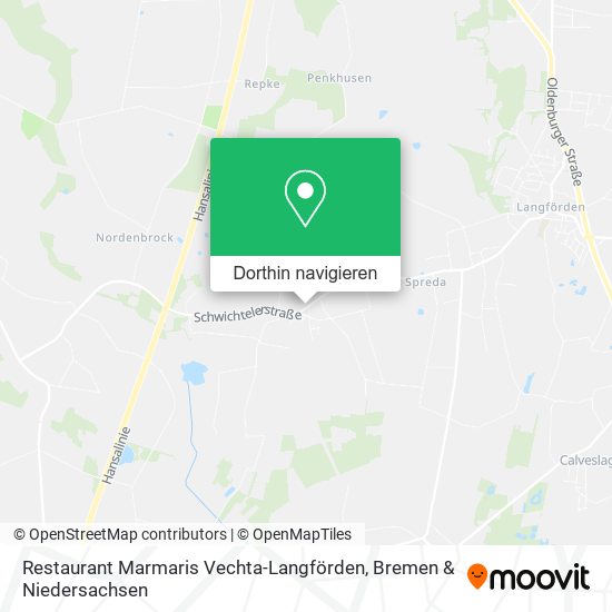 Restaurant Marmaris Vechta-Langförden Karte