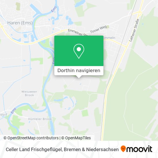 Celler Land Frischgeflügel Karte