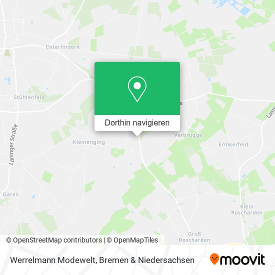 Werrelmann Modewelt Karte
