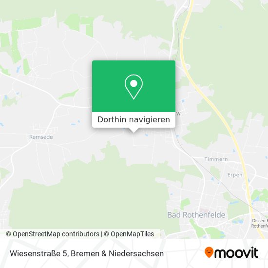 Wiesenstraße 5 Karte
