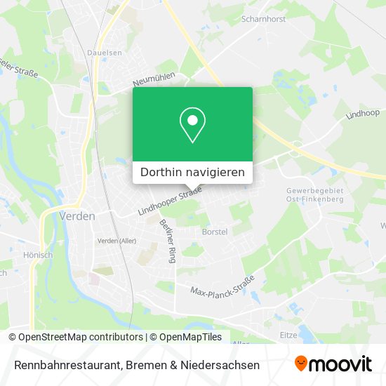 Rennbahnrestaurant Karte