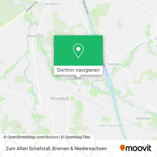 Zum Alten Schafstall Karte