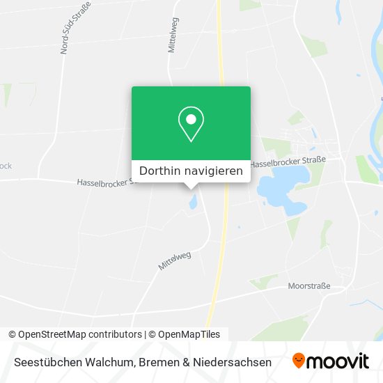 Seestübchen Walchum Karte