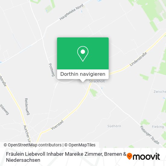 Fräulein Liebevoll Inhaber Mareike Zimmer Karte