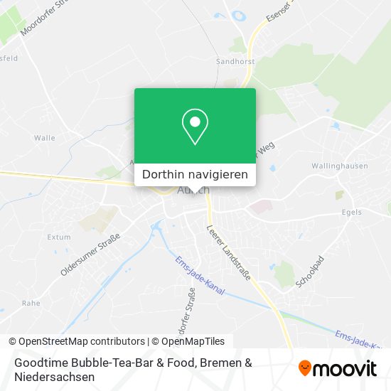 Goodtime Bubble-Tea-Bar & Food Karte