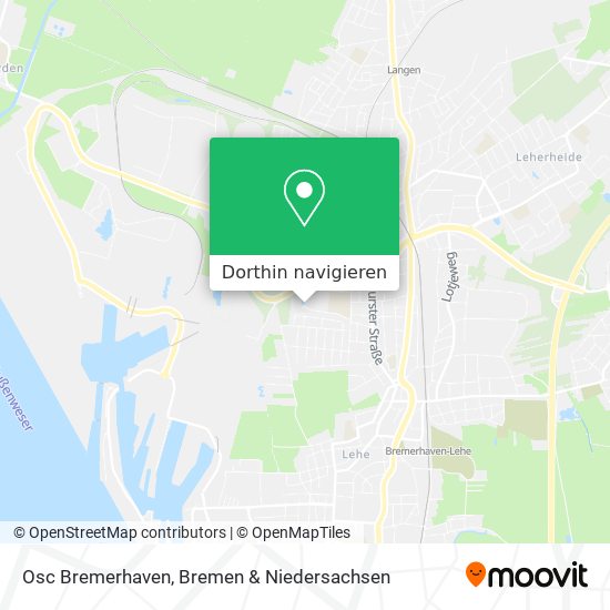 Osc Bremerhaven Karte