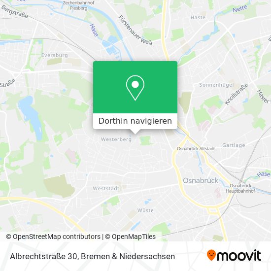 Albrechtstraße 30 Karte