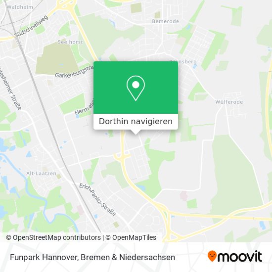 Funpark Hannover Karte