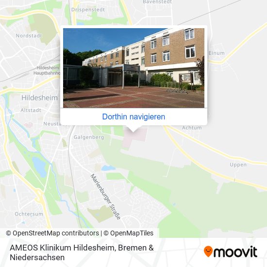 AMEOS Klinikum Hildesheim Karte