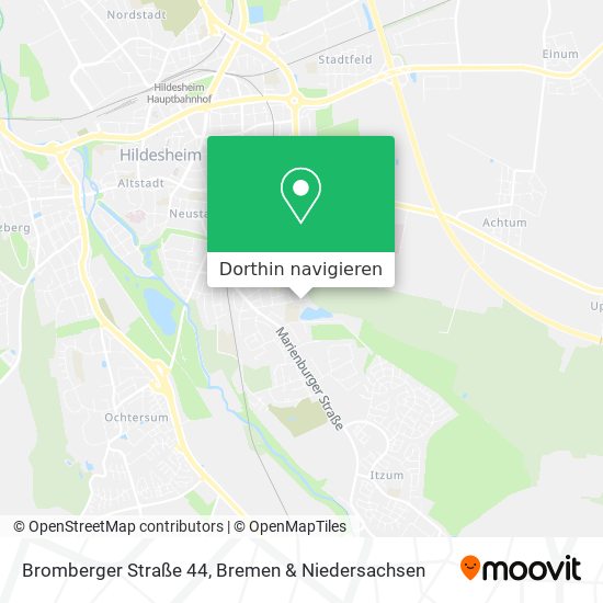 Bromberger Straße 44 Karte