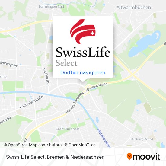 Swiss Life Select Karte
