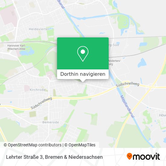 Lehrter Straße 3 Karte