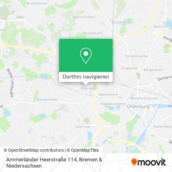 Ammerländer Heerstraße 114 Karte