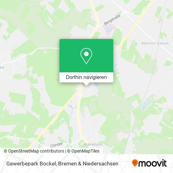 Gewerbepark Bockel Karte