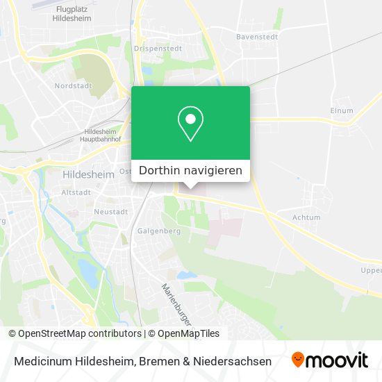 Medicinum Hildesheim Karte