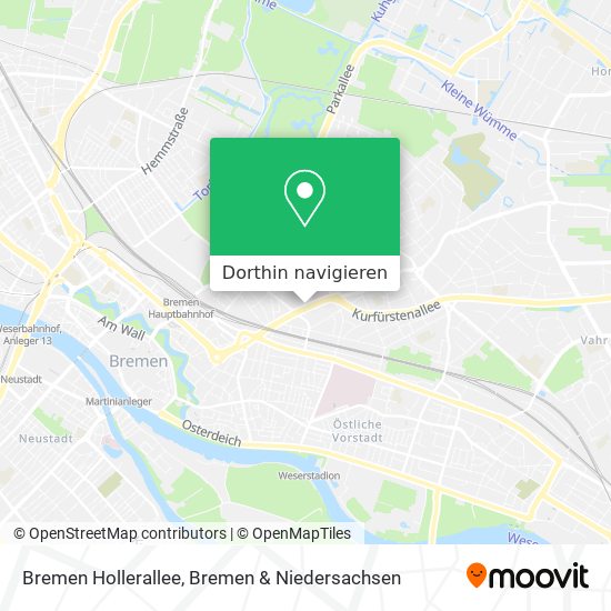 Bremen Hollerallee Karte