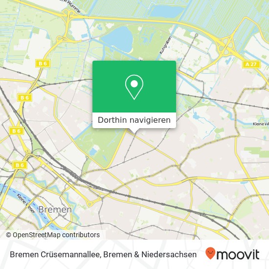 Bremen Crüsemannallee Karte