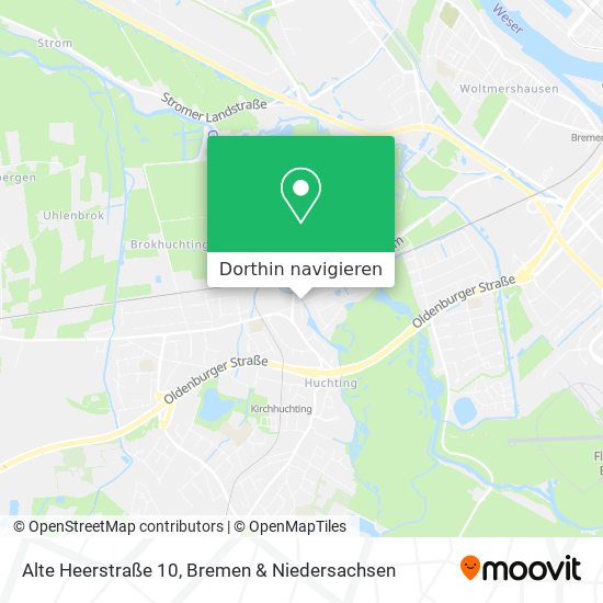 Alte Heerstraße 10 Karte