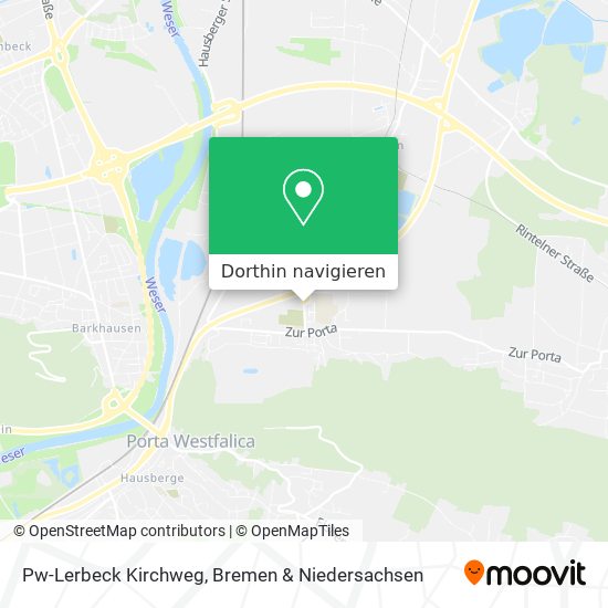Pw-Lerbeck Kirchweg Karte