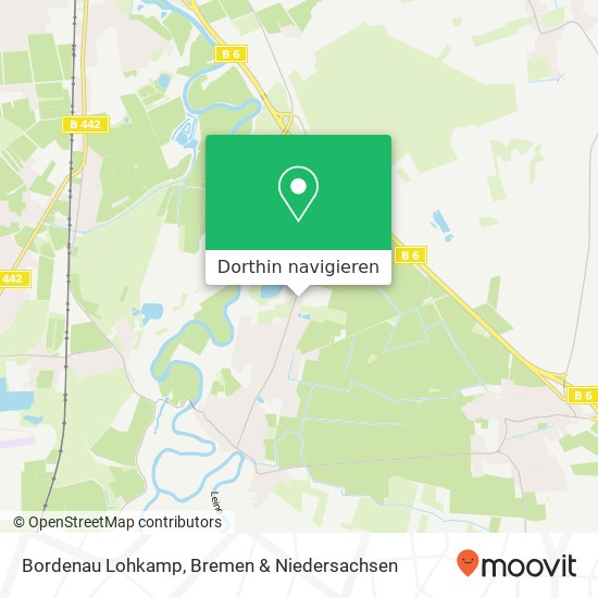 Bordenau Lohkamp Karte