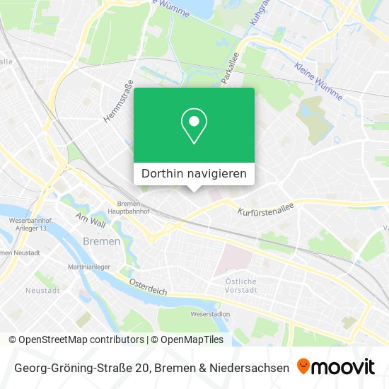 Georg-Gröning-Straße 20 Karte