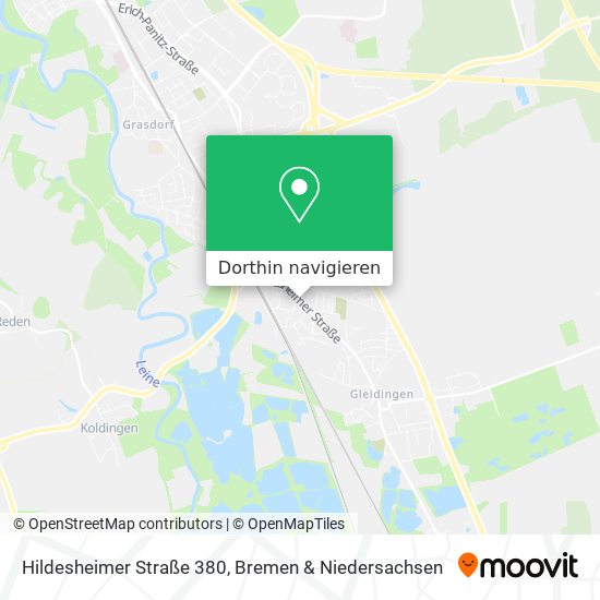 Hildesheimer Straße 380 Karte