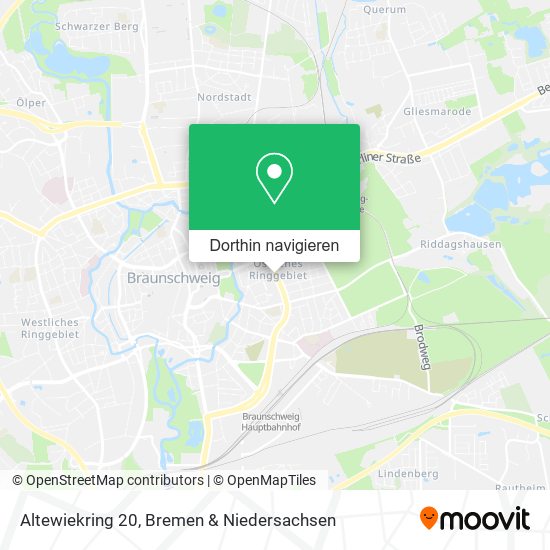 Altewiekring 20 Karte
