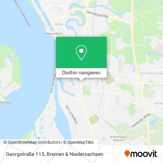 Georgstraße 115 Karte
