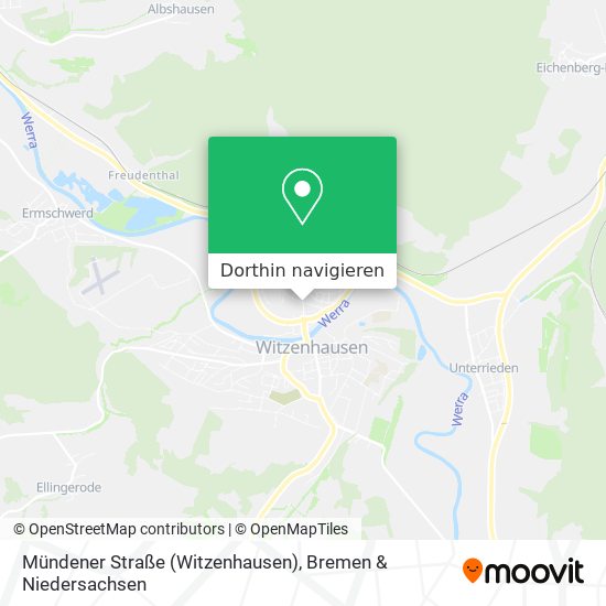 Mündener Straße (Witzenhausen) Karte