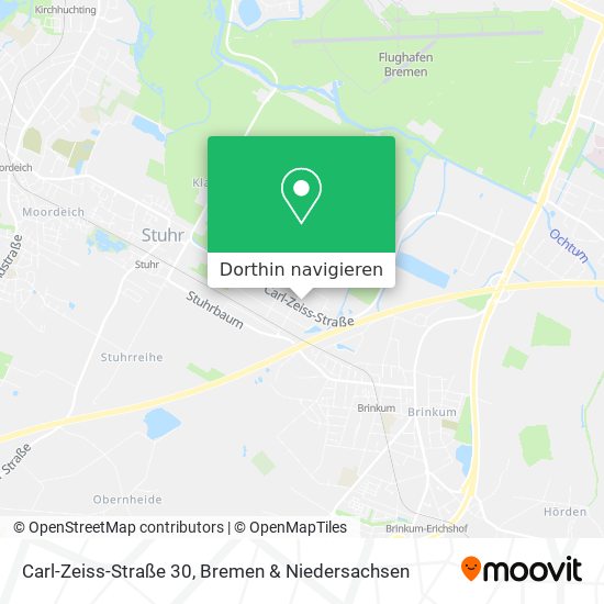 Carl-Zeiss-Straße 30 Karte