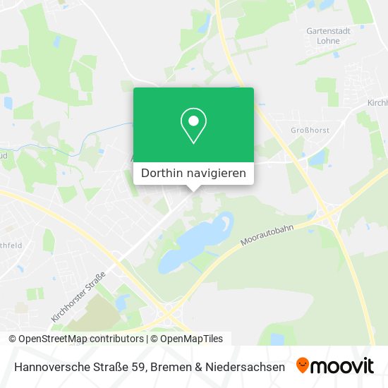 Hannoversche Straße 59 Karte