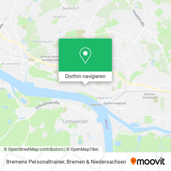 Bremens Personaltrainer Karte