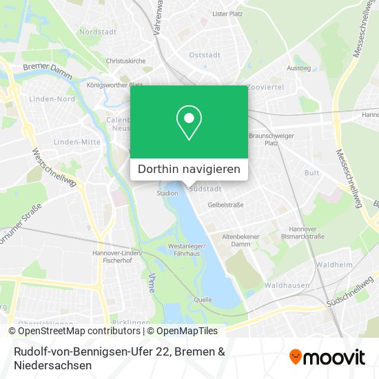 Rudolf-von-Bennigsen-Ufer 22 Karte