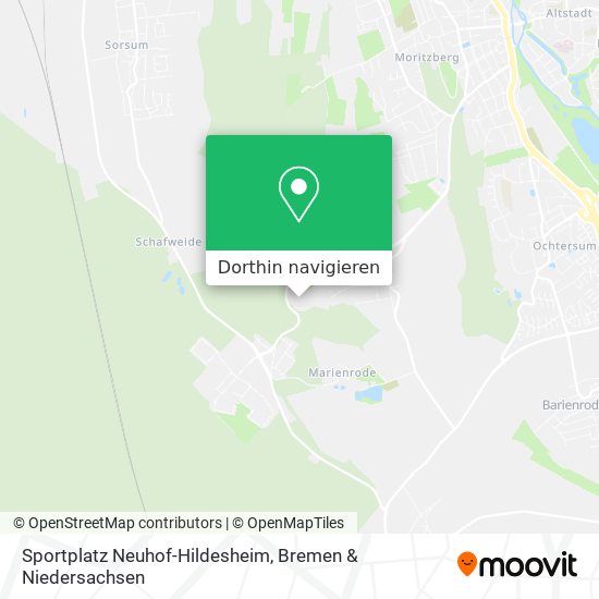 Sportplatz Neuhof-Hildesheim Karte