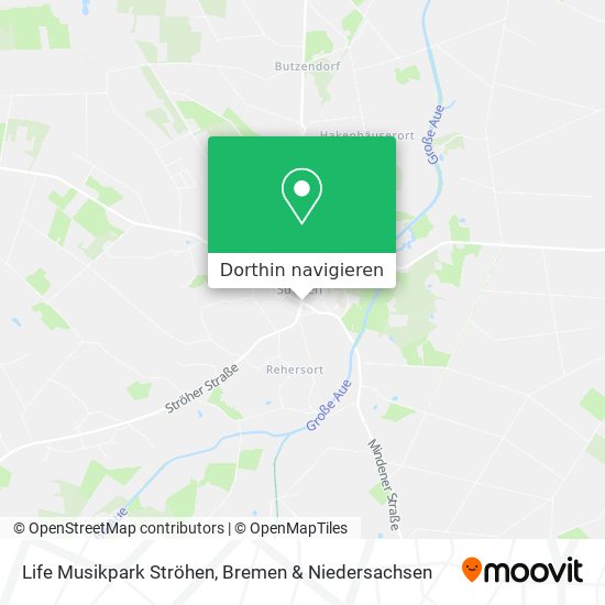 Life Musikpark Ströhen Karte