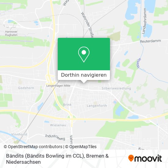 Bändits (Bändits Bowling im CCL) Karte