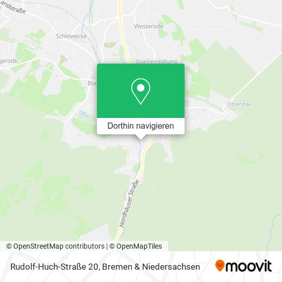 Rudolf-Huch-Straße 20 Karte