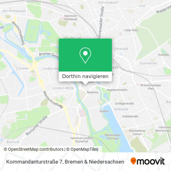 Kommandanturstraße 7 Karte