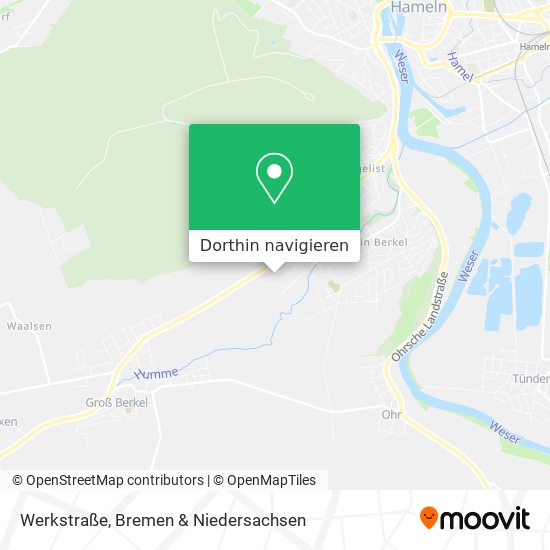 Werkstraße Karte