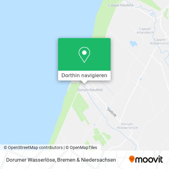 Dorumer Wasserlöse Karte