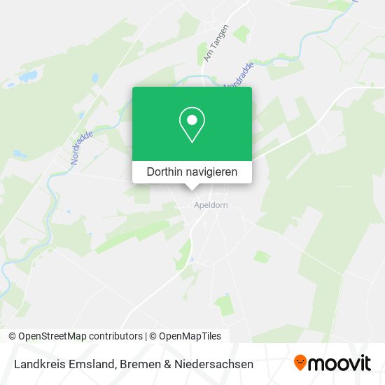 Landkreis Emsland Karte