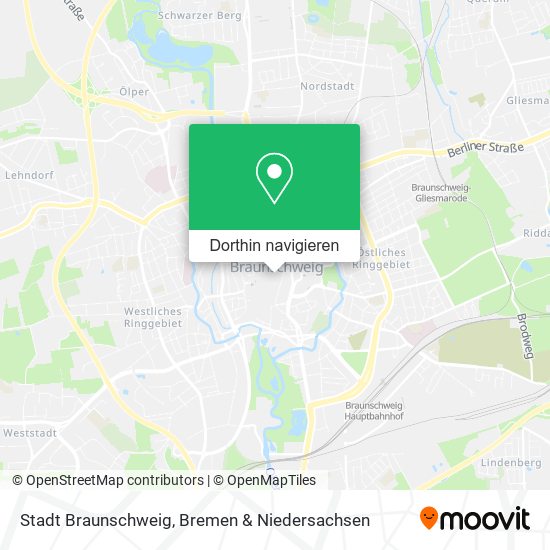 Stadt Braunschweig Karte