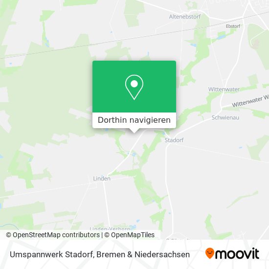 Umspannwerk Stadorf Karte