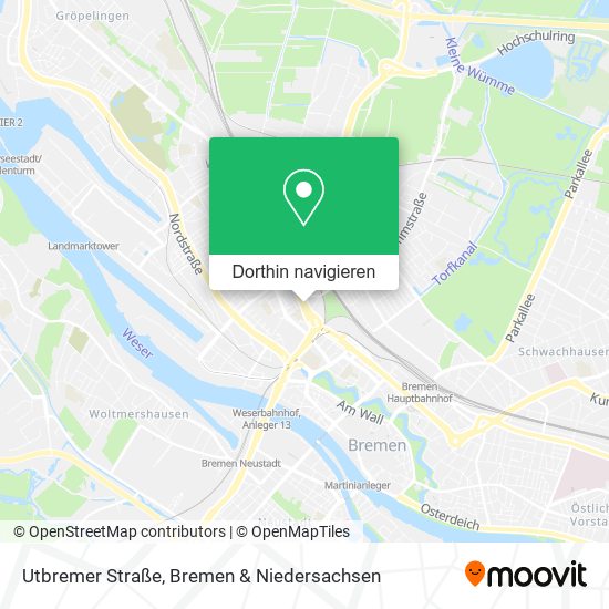 Utbremer Straße Karte